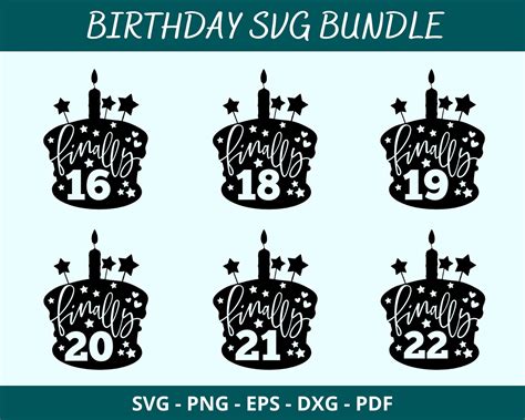 Finally 21 Svg Birthday Shirt Svg Birthday Svg Girls Etsy