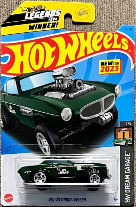 Hot Wheels – Volvo P1800 Gasser (HKG27) [Imported]. – Crazy 4 Diecasts