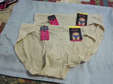 PAIR NUDE MAIDENFORM MSPTBK Sport Bikini Panties NEW XL
