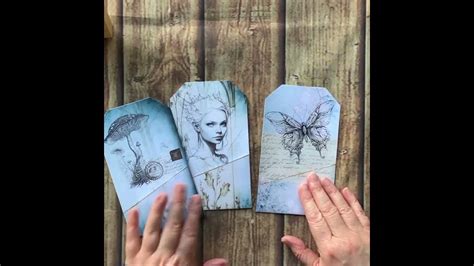 🍄 Junk Journal Tutorial Junk Journal Pocket Tags With Ephemera