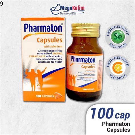 Capsule ♒pharmaton Capsules With Selenium 100 Cap Lazada