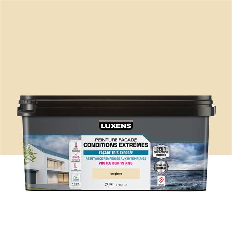 Peinture Ext Rieure Fa Ade Conditions Extr Mes Luxens Ton Pierre Mat