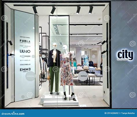 interior  city retail clothing store  brands  big sales