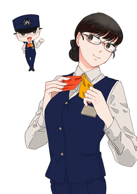 Station staff uniform in Japan by barakooouna on DeviantArt