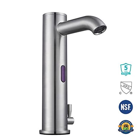 Aquaterior Automatic Touchless Sensor Bathroom Faucet Motion Activated