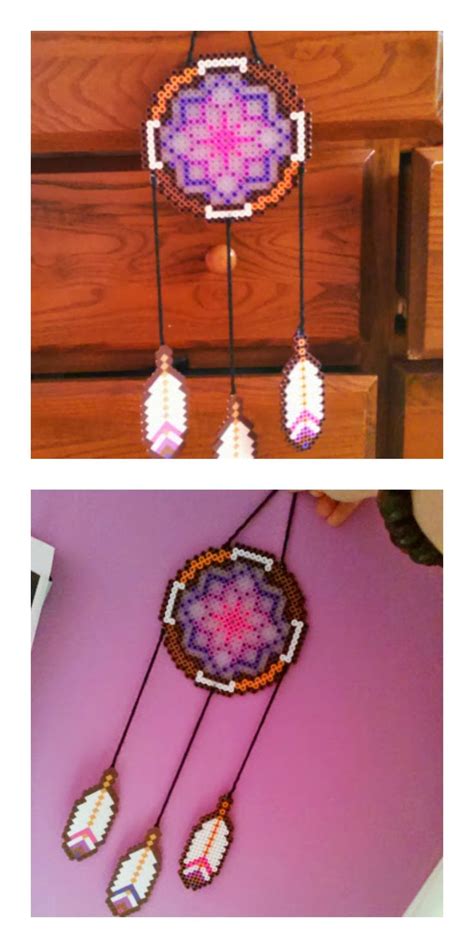 Pick Your Own Color Scheme Dreamcatcher Perler Beads Designs Perler