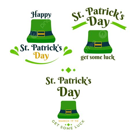 St Patrick Hat Vector Hd Png Images Patrick S Day With Hat