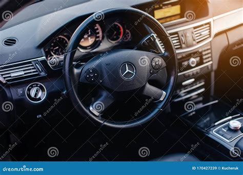 Stuttgart, Germany - January 23, 2020: Original Mercedes E-class W212 ...