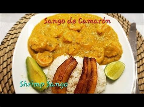 Sango De Verde Con Camarones Shrimp Sango Deliciosa Receta Ecuatoriana