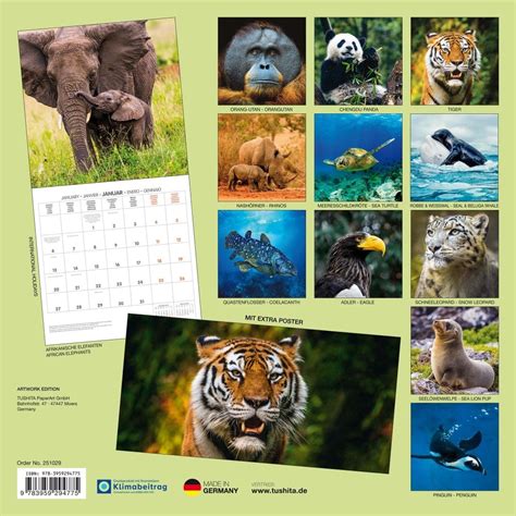 Wildlife Kalender Kopen Bestel Eenvoudig En Snel Kalenderwinkel Nl