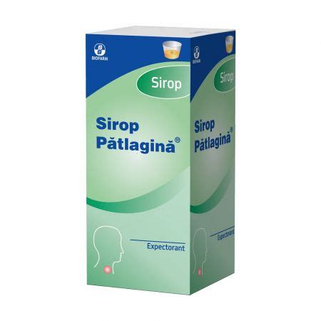 Prospect Sirop De Patlagina 100 Ml Biofarm Farmacia Tei Online