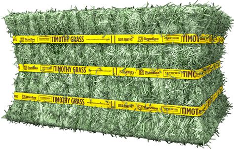 Certified Timothy Compressed Bale Standlee Premium Forage