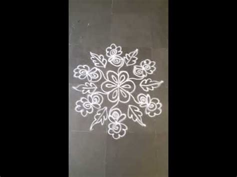 Wonderful Free Hand Rangoli Design Free Hand Kolam Rangoli Designs