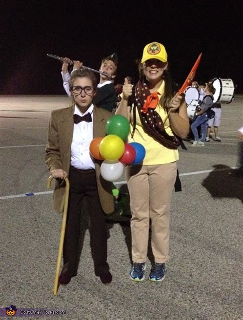 Russell And Carl Fredrickson From Disneys Up Costume How To Tutorial