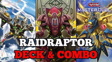 RAIDRAPTOR Deck Combo Guide Yu Gi Oh Master Duel YouTube