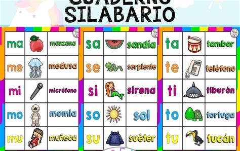 Silabario En Espanol Para Imprimir D26