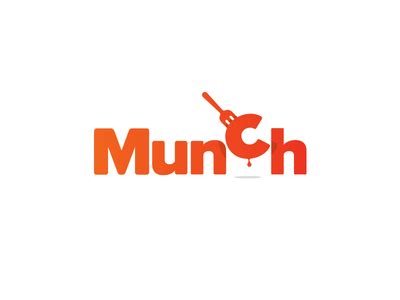 Munch Final Logo With Wrench Design