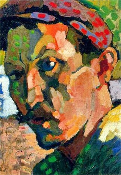 Andr Derain Self Portrait With A Cap Ca Private Collection