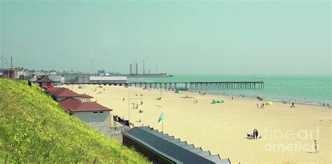 Lowestoft Beach View Photograph By Tom Gowanlock Fine Art America