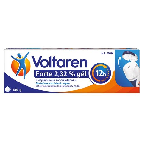 Voltaren Forte 2 32 gél 1x100 g gél s diklofenakom na bolesť chrbta