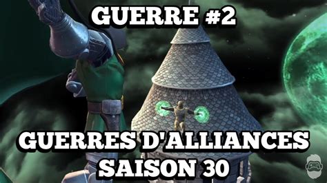 Guerre D Alliance Saison Sur Mcoc Guerre Youtube