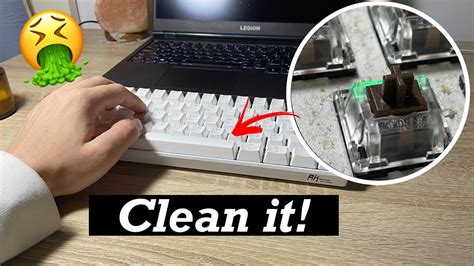 How To Safely Clean Your Mechanical Keyboard Youtube