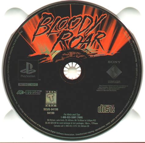 Bloody Roar 1997 Playstation Box Cover Art Mobygames