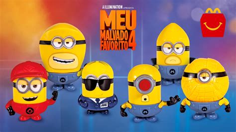 Minions Chegam Ao McLanche Feliz Para Celebrar Meu Malvado Favorito 4