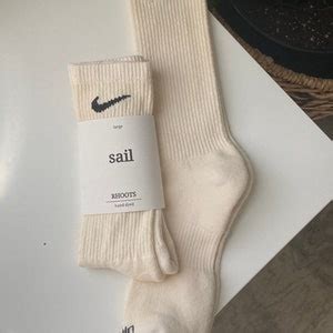 Nike Nude Neutral Hand Dyed Dri Fit Socks By RHOOTS Etsy
