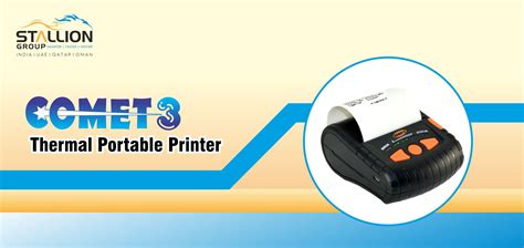 Thermal Portable Printer - Stallion Onebyte | On-the-Go Printing Solutions