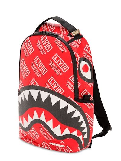 Lvr Edition Small Logo Printed Backpack Sprayground Boys Luisaviaroma