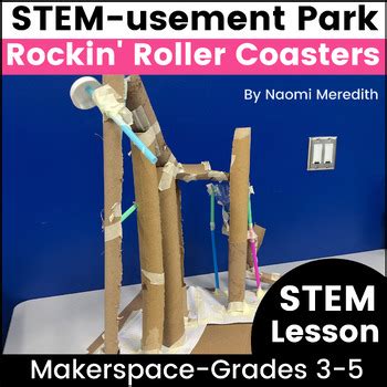 Roller Coaster STEM Potential And Kinetic Energy Roller Coaster TPT