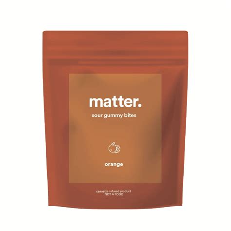 Matter Orange Gummies Mg Cbd Mg Thc Pk Weedmaps