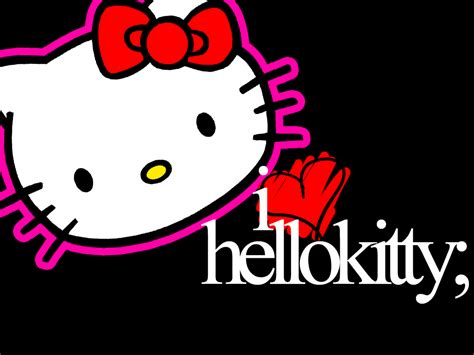 Black Hello Kitty Wallpapers - Top Free Black Hello Kitty Backgrounds ...