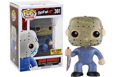 Funko Pop Movies Friday The 13th Jason Voorhees Blue Jumpsuit Hot