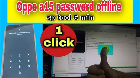 Oppo A Password Unlock Offline Cph Unlock By Sp Flash Tool Youtube