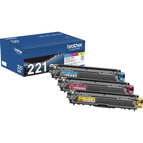 Brother Tn Standard Yield Color Toner Cartridge Pack