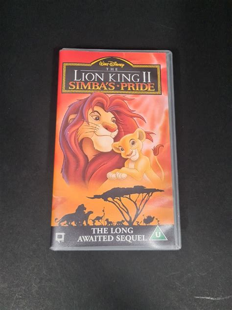 Disney S The Lion King 2 Simba S Pride Vhs Grelly Usa