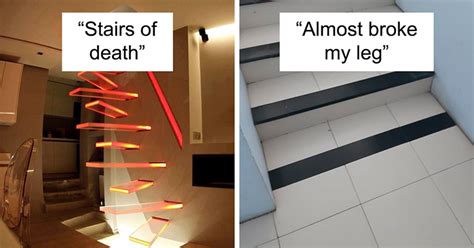 30 Epic Stair Design Fails That May Result In Some Serious Injuries