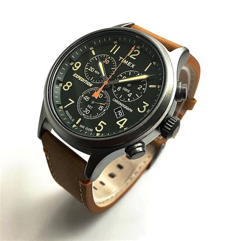 Men S Timex Expedition Scout Chronograph Watch TW4B04400