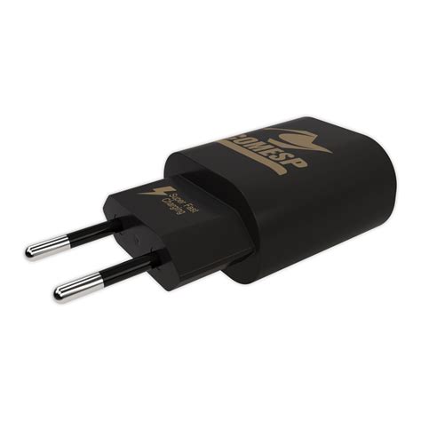 Carregador de celular turbo ultra rápido PD USB C 25W preto Comesp