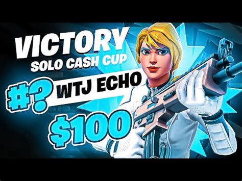 How I Won A Game In The Solo Victory Cash Cup Finals Echo