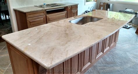 Taj Mahal Natural Quartzite Custom Countertops From China