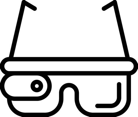 Smart Glasses Vector Icon 36410177 Vector Art At Vecteezy