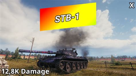 World Of Tanks Stb K Damage Wot Replays Youtube