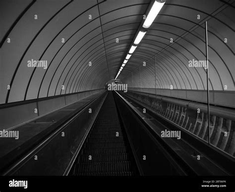 Tyne Pedestrian Tunnel Stock Photo - Alamy