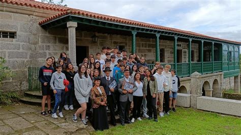 Visita De Alumnos Del Ies Aller De Lal N A La Casa De Otero Pedrayo