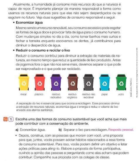 Consumo Consciente 5 Ano