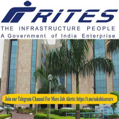 Rites Limited Various Posts Recruitment Notification Sakshi Education