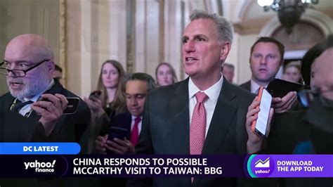 China Responds To House Speaker Mccarthys R Possible Visit To Taiwan The Global Herald